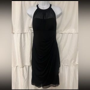 Elegant Black Dress F15612